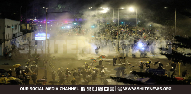 hong kong china tension