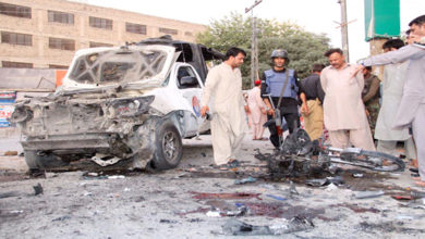 Quetta blast target police