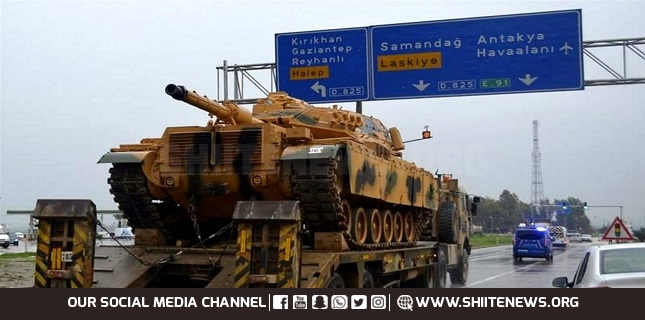 50 Turkish armored vehicles with special forces arrived Syrian border