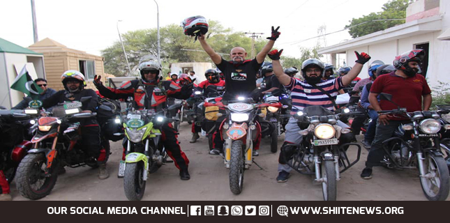 Pakistan Iran Friendship bikers rally to enter Iran tomorrow