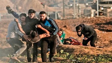 Palestinian weekly protest, Israeli forces, palestinian killed
