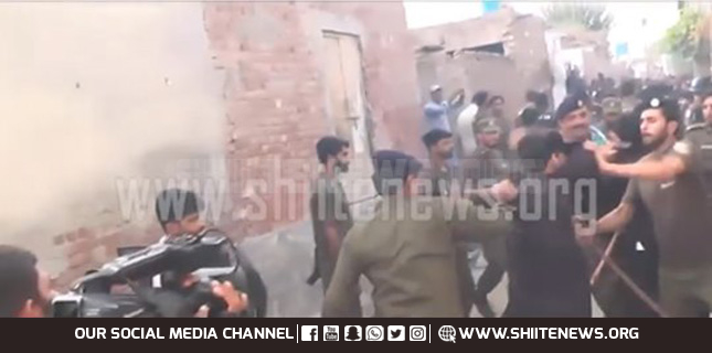 Okara police attack azadars