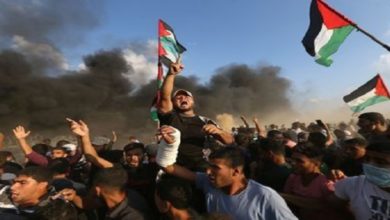 Israeli forces attacked, Palestinian protesters