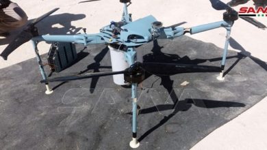 Syrian forces cptured drone, Israeli drone