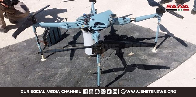 Syrian forces cptured drone, Israeli drone