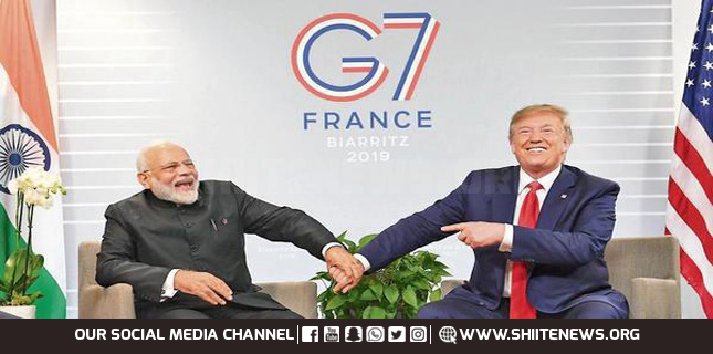 Trump humiliates Pakistan by joining Modi in Houston rally