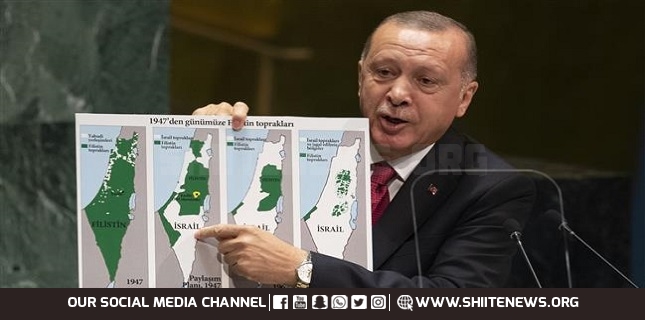 Turkish President, Israeli occupation