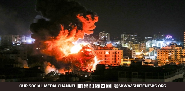 Israel launched bombardment in Gaza Strip