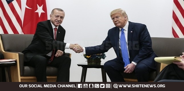 US President Trump implies