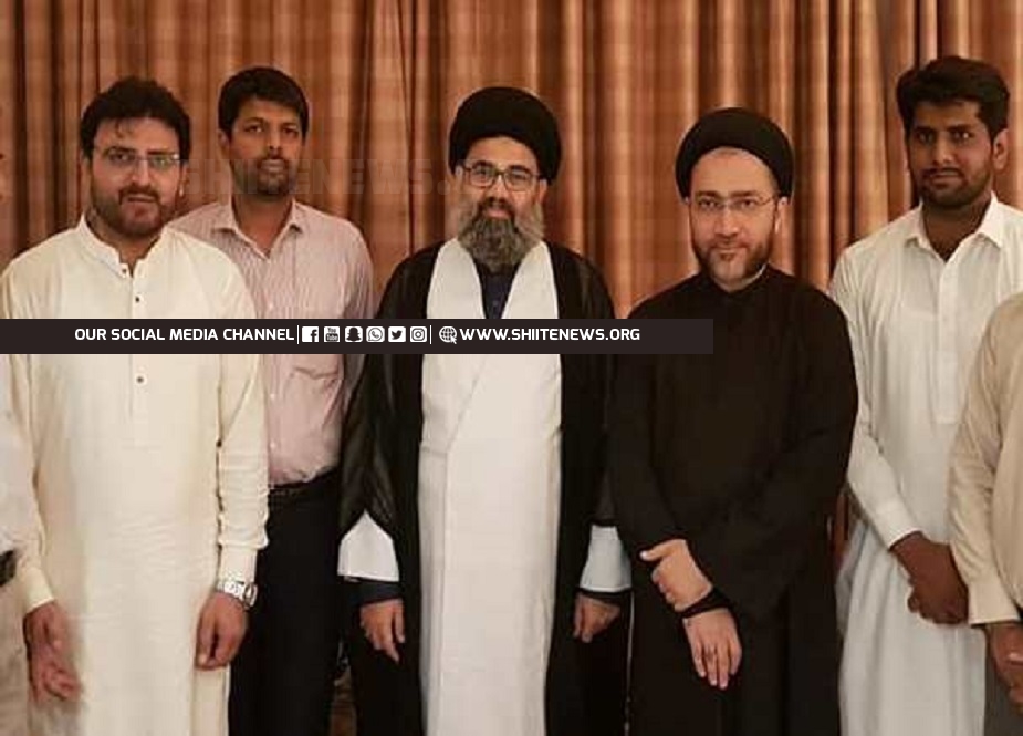 MWM and ISO leaders meet Allama Shahenshah Naqvi in Islamabad