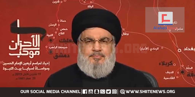 Hassan Nasrallah opposes