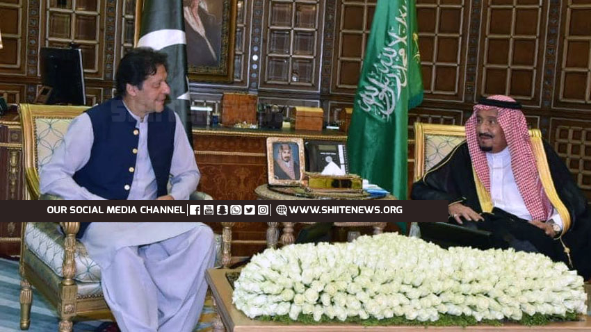 Prime Minister of Pakistan meets Saudi King Salman on regional peace
