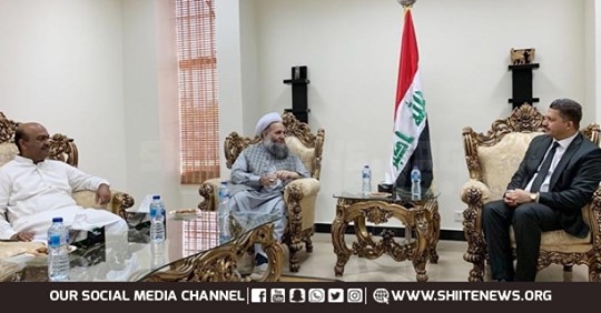 Minister visits Iraq embassy