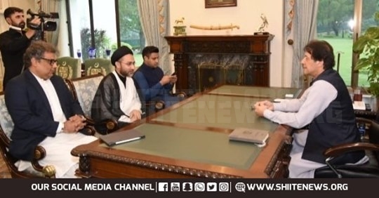 Allama Shahenshah Naqvi meets Prime Minister Imran Khan