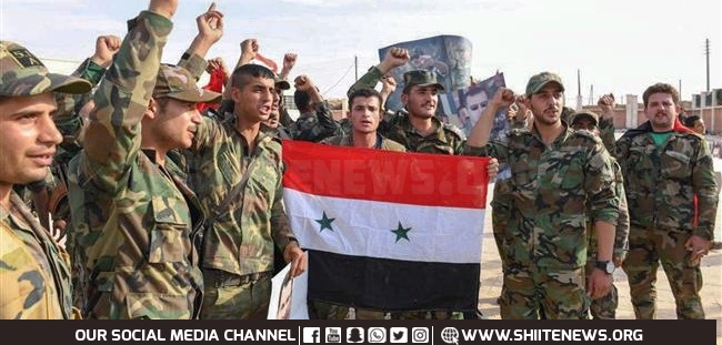 Syrian government forces enter
