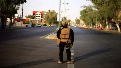 curfew in Baghdad