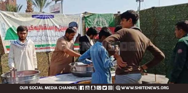 ISO set up reception camps on Eid Miladul Nabi across Pakistan