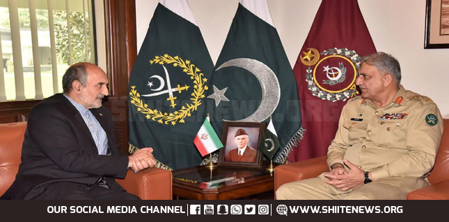 Iran ambassador to Pakistan farewell call on Army Chief