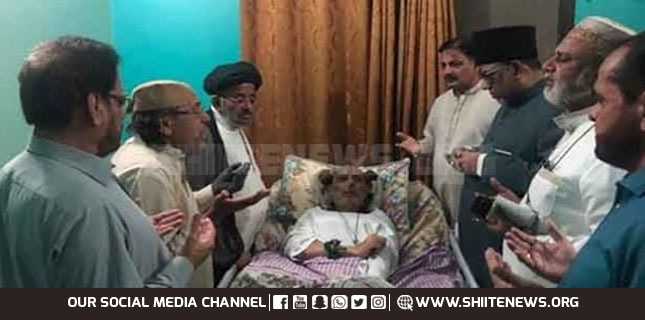 Jafaria Alliance leaders meet ailing Salman Mujtaba