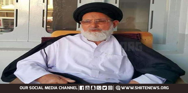 Allama Abid Hussaini opposes tormenting people in the name of security