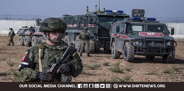 Russian military police continue patrolling Syria-Turkey border