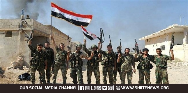 Syrian military troops