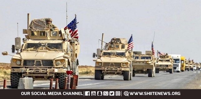 US military convoy