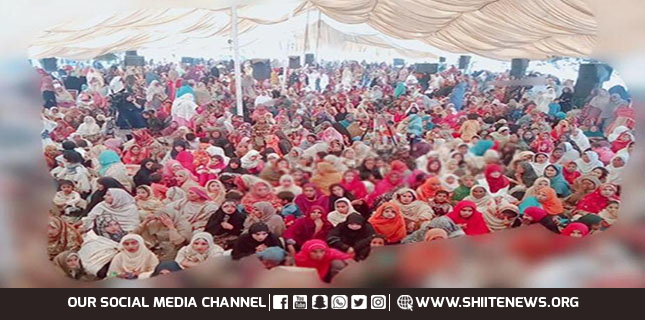 Birth anniversary of Bibi Fatima celebrated at Jamia Baisat Rajua Sadat