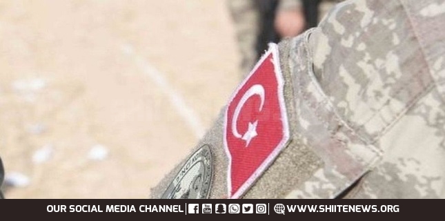 Five Turkish soldiers