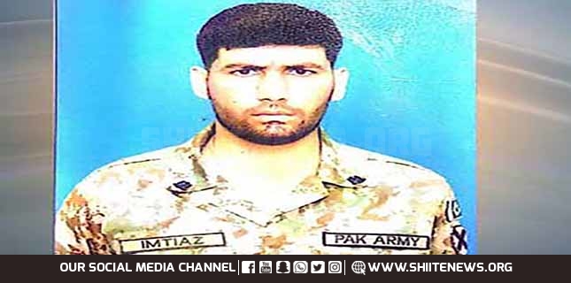 Pak Army soldier martyred
