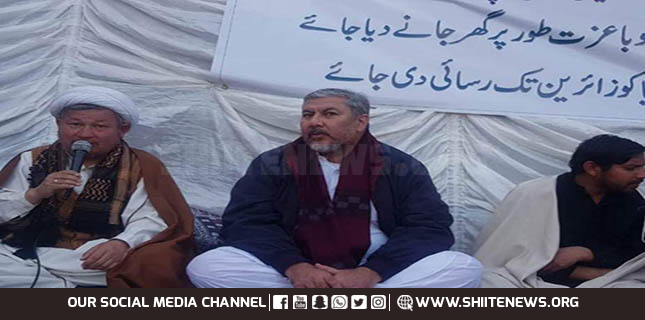 MWM Quetta leaders begins hunger strike for end to problems of pilgrims