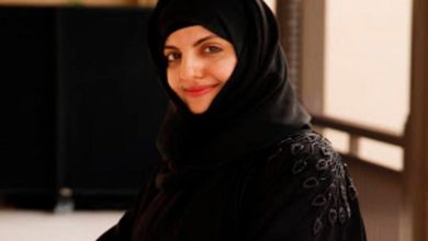 Female Emirati activist