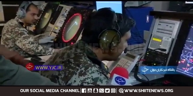 Iranian Army’s air defense warns off intruding F-18 fighter jet in south country