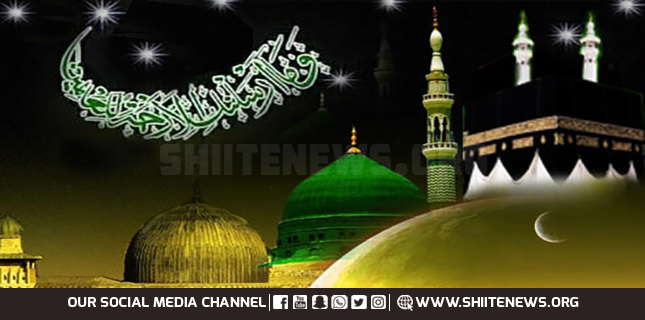 Shia Muslims celebrating Rajab as sacred Islamic month