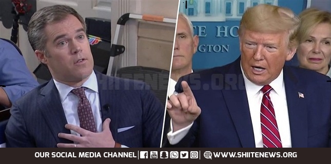 Trump attacks NBC News reporter after asked  about coronavirus