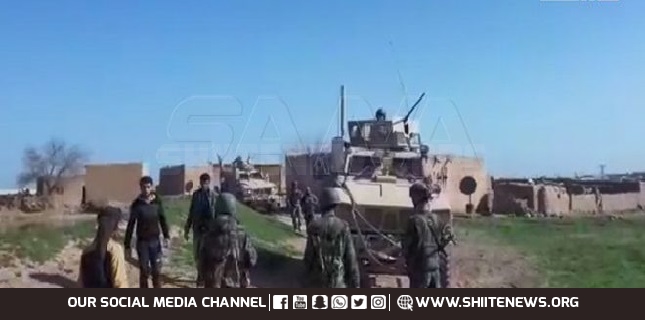 US military convoy