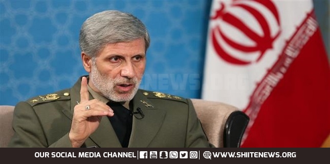 Iran’s defense minister blasts ‘aggressive’ US presence in Persian Gulf