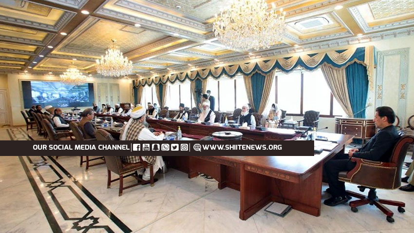 Allama Raja Nasir represents Shia Muslims during PM meeting with Ulema