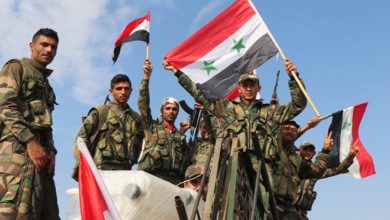 Syrian troops