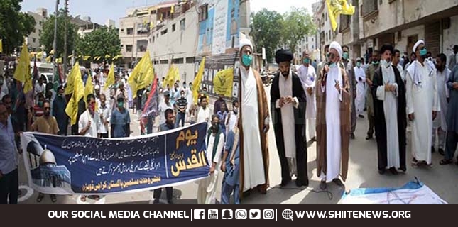 MWM observes Quds Day in Karachi