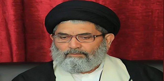 Allama Sajid Naqvi offers condolences over death