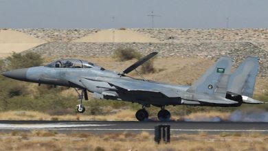 Saudi warplanes air strikes