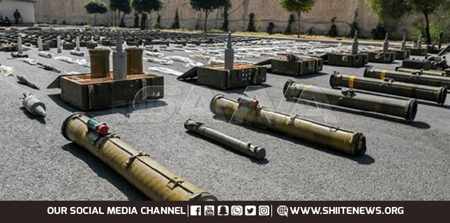 Turkish Drone Parts Found Among Terrorist Arms Stash Seized by Syrian Troops