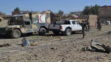 Taliban car bomb attack