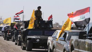Iraqi army and al-Hashd al-Shaabi