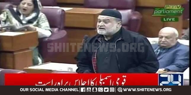 MNA desires to pull out tongue of cleric Ashraf Jalali due to blasphemy