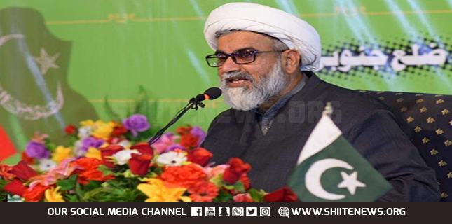 Allama Raja Nasir thanks PDM parties leaders for visit of Quetta sit in camp