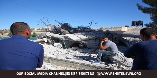 demolished Palestinian homes