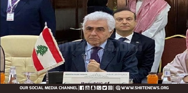 Lebanese Foreign Minister Condemns Israeli Air Breaches