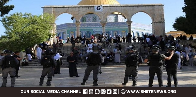 attacking Al-Aqsa Mosque